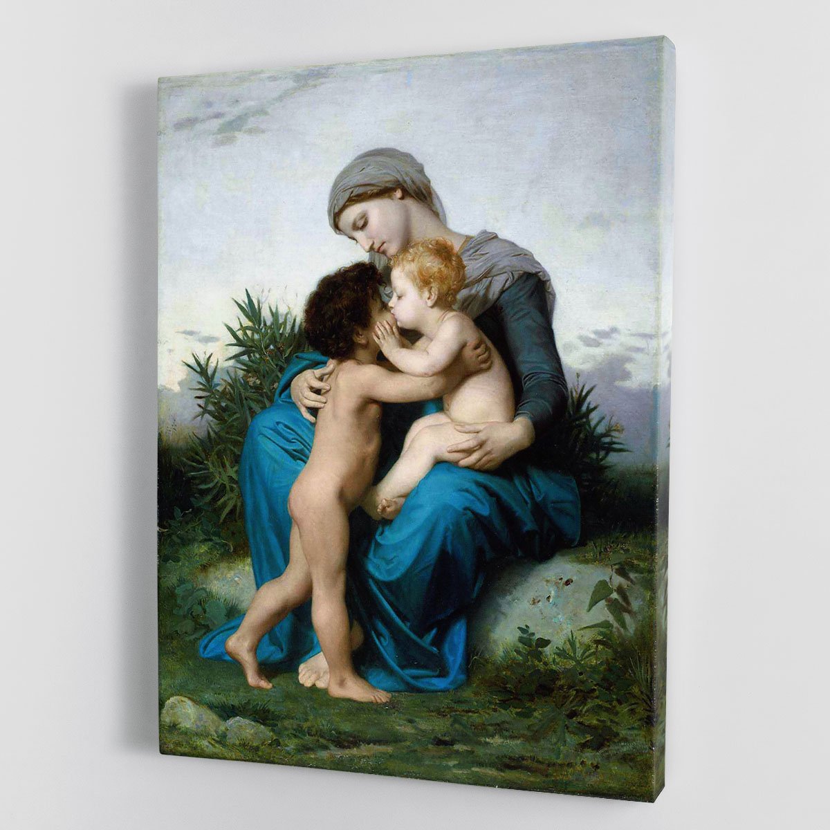 Fraternal Love By Bouguereau Canvas Print or Poster