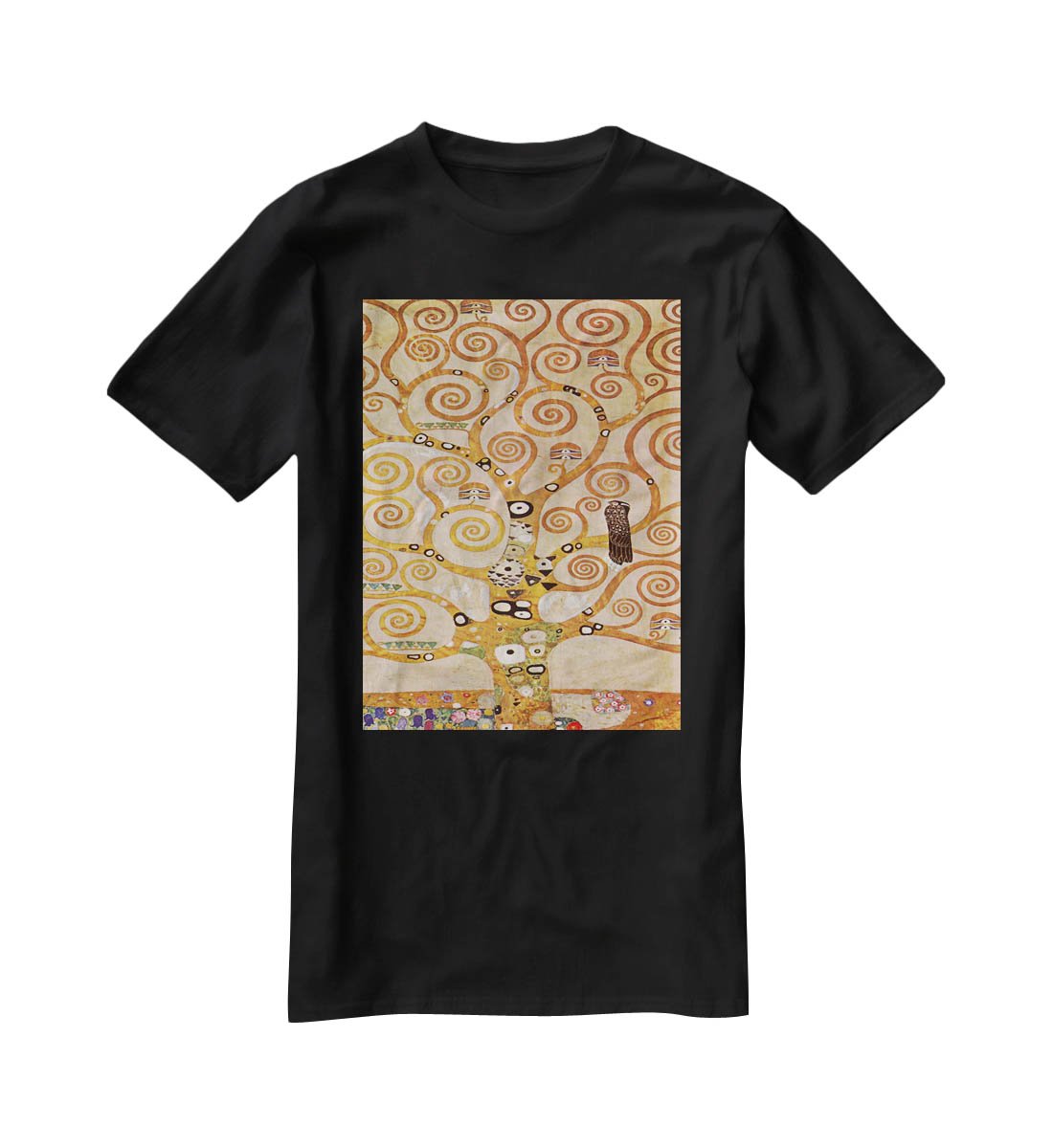 Frieze II by Klimt T-Shirt - Canvas Art Rocks - 1