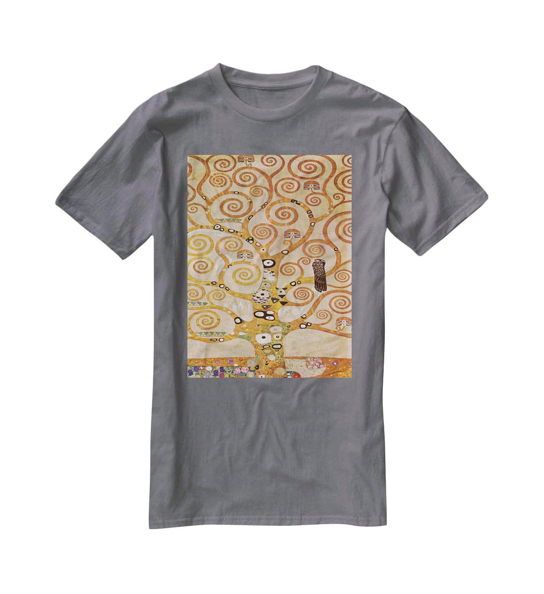 Frieze II by Klimt T-Shirt - Canvas Art Rocks - 3