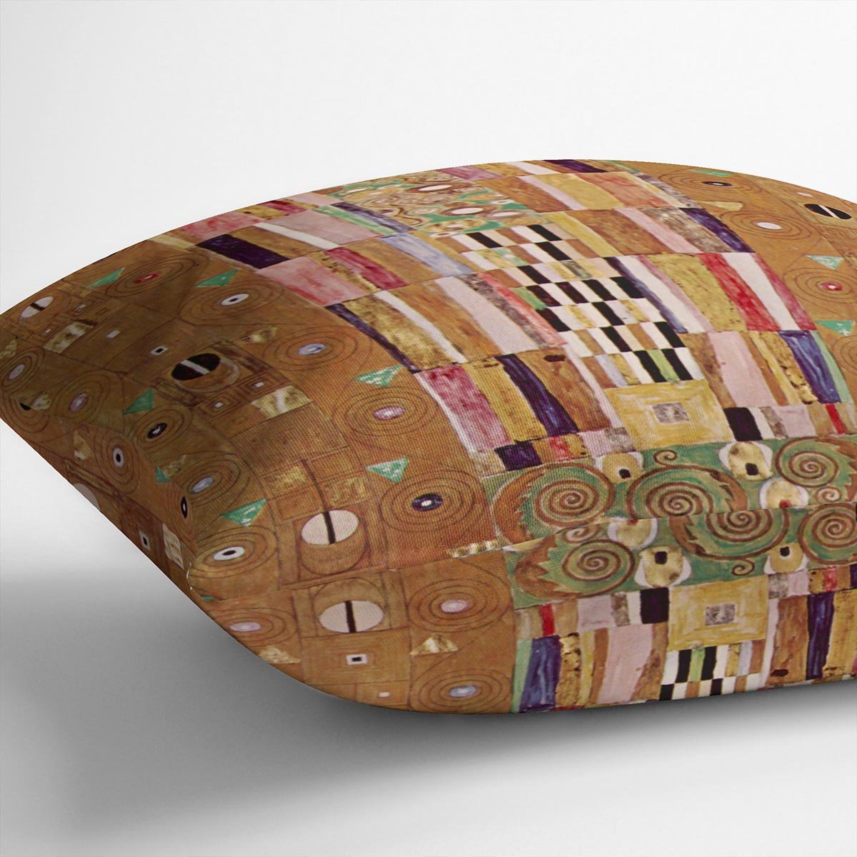 Frieze by Klimt Throw Pillow