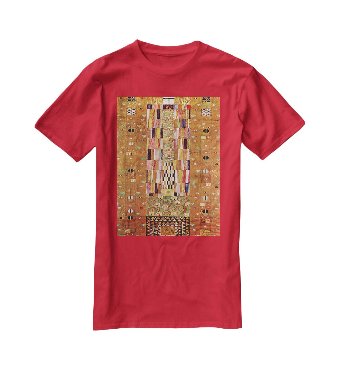 Frieze by Klimt T-Shirt - Canvas Art Rocks - 4