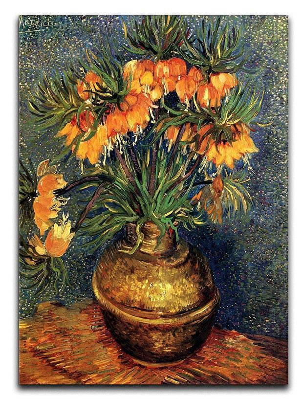 Fritillaries in a Copper Vase by Van Gogh Canvas Print & Poster  - Canvas Art Rocks - 1