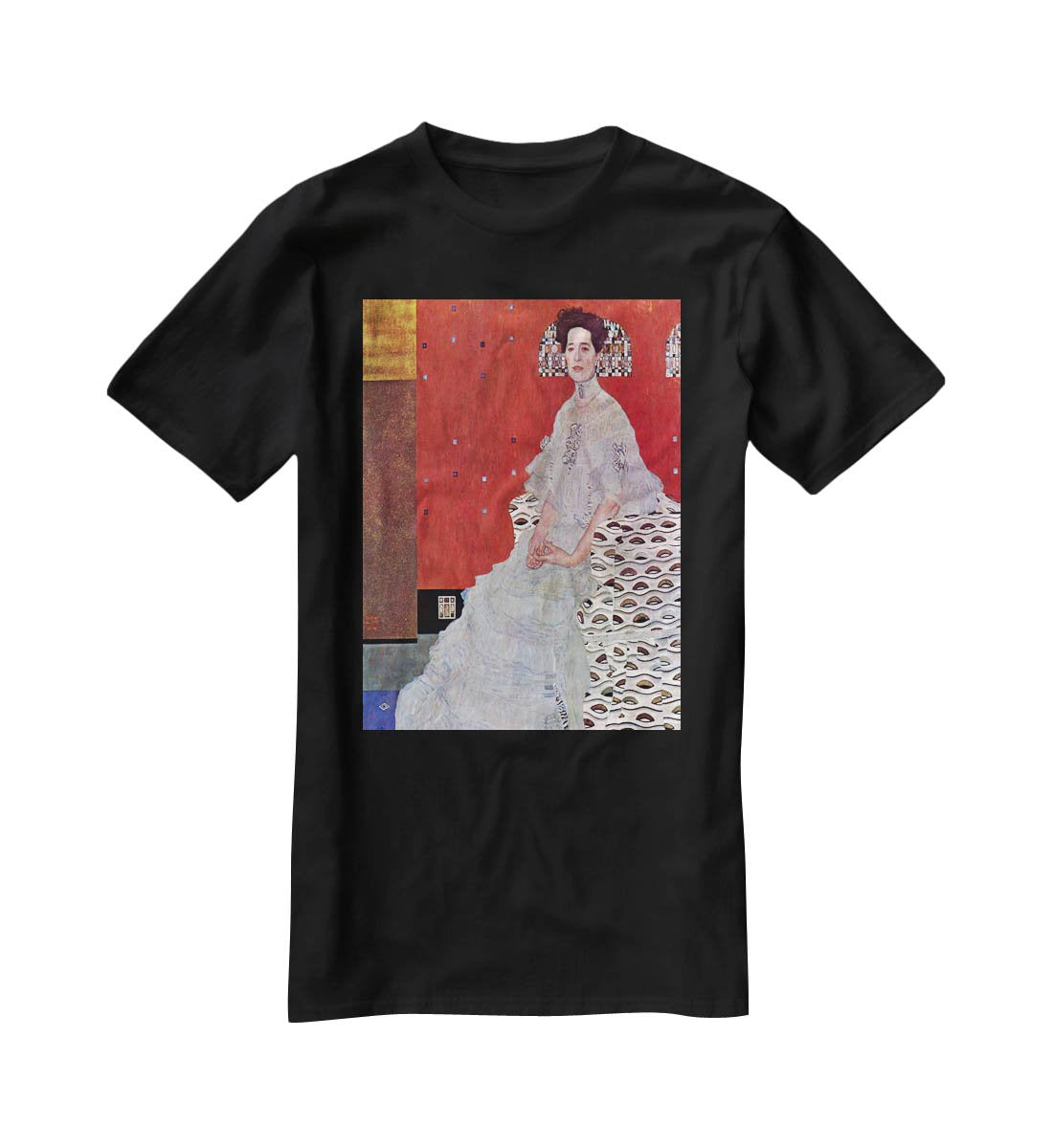 Fritza Reidler Klimt T-Shirt - Canvas Art Rocks - 1