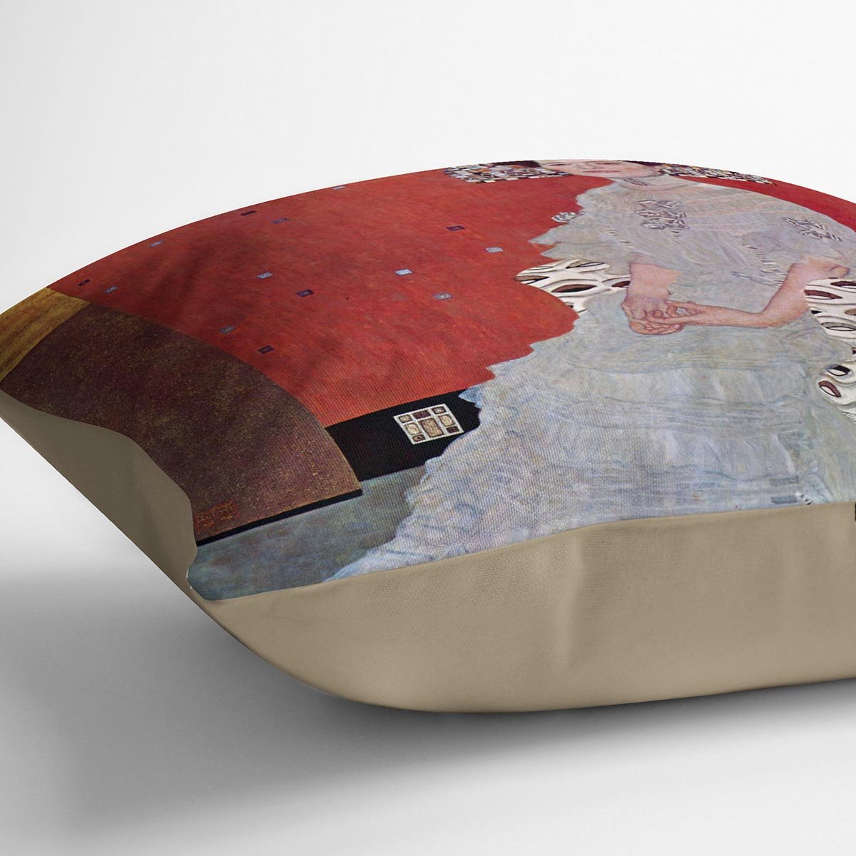 Fritza Reidler Klimt Throw Pillow