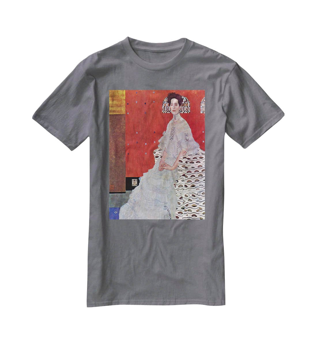 Fritza Reidler Klimt T-Shirt - Canvas Art Rocks - 3