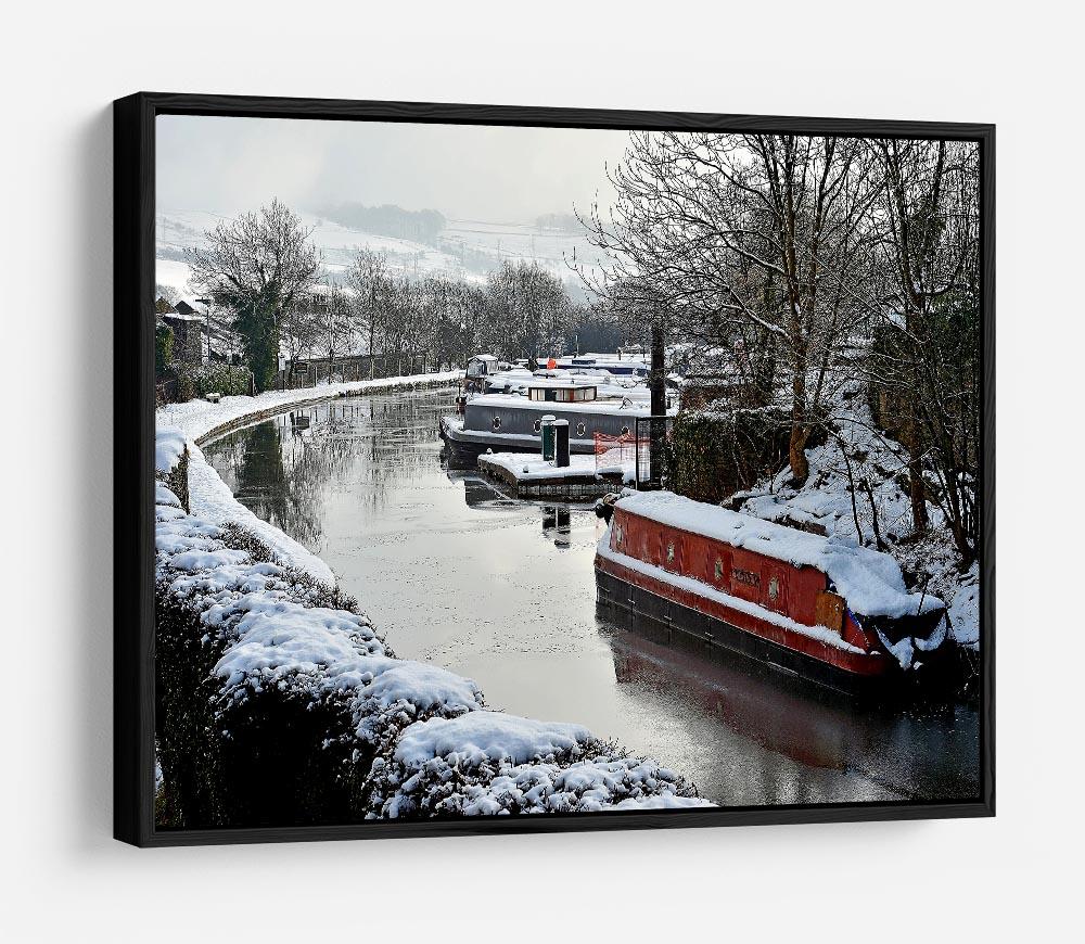 Frozen Canal HD Metal Print - Canvas Art Rocks - 6