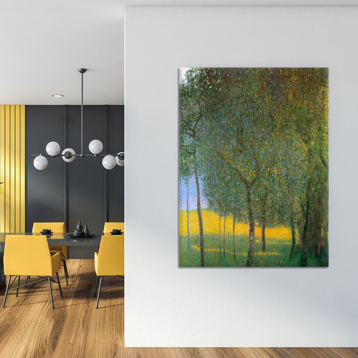 Fruit Trees by Klimt Canvas Print or Poster