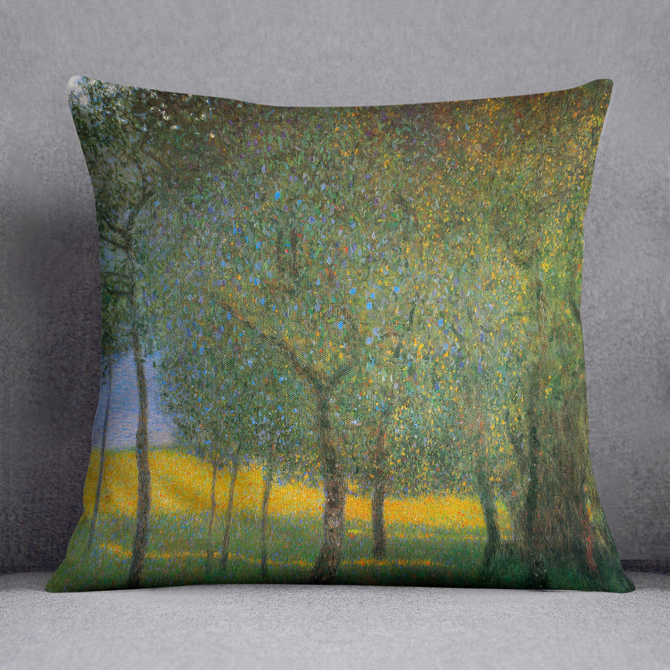 Fruit Trees by Klimt Cushion