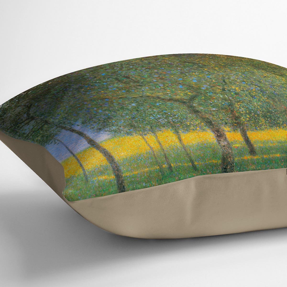 Fruit Trees by Klimt Throw Pillow