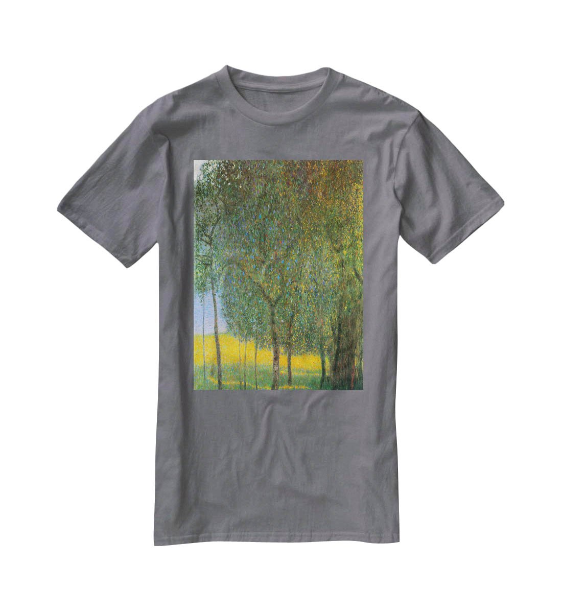 Fruit Trees by Klimt T-Shirt - Canvas Art Rocks - 3
