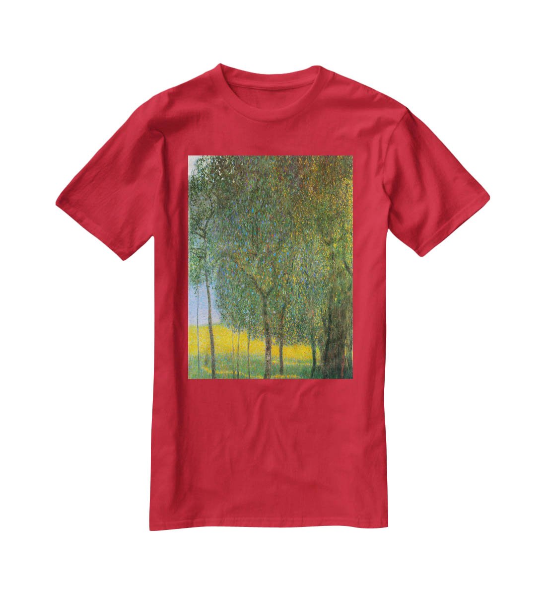 Fruit Trees by Klimt T-Shirt - Canvas Art Rocks - 4