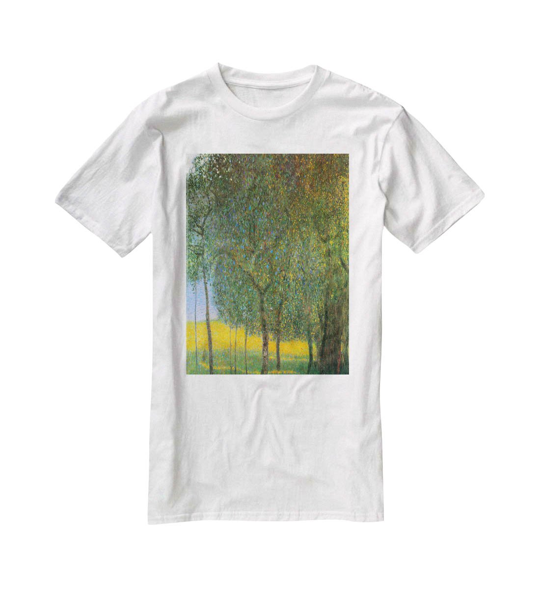 Fruit Trees by Klimt T-Shirt - Canvas Art Rocks - 5