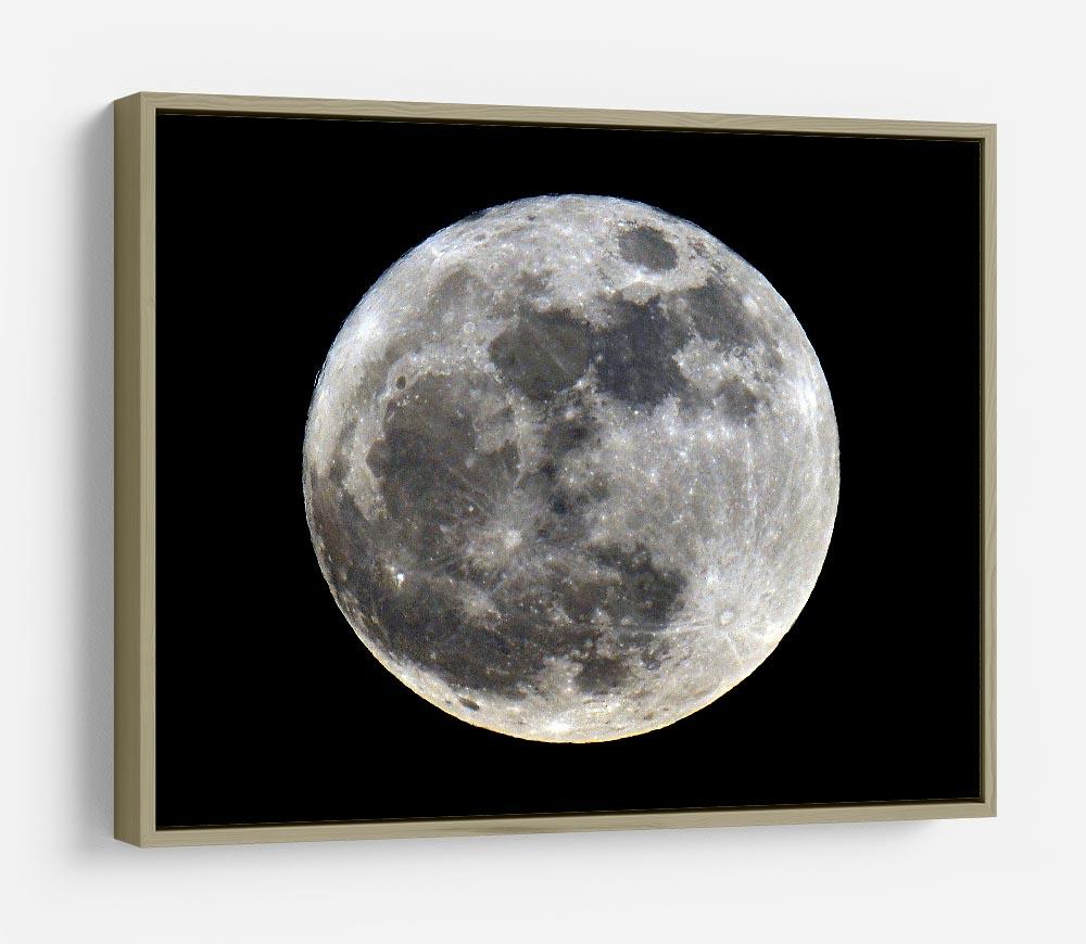 Full Moon HD Metal Print - Canvas Art Rocks - 8