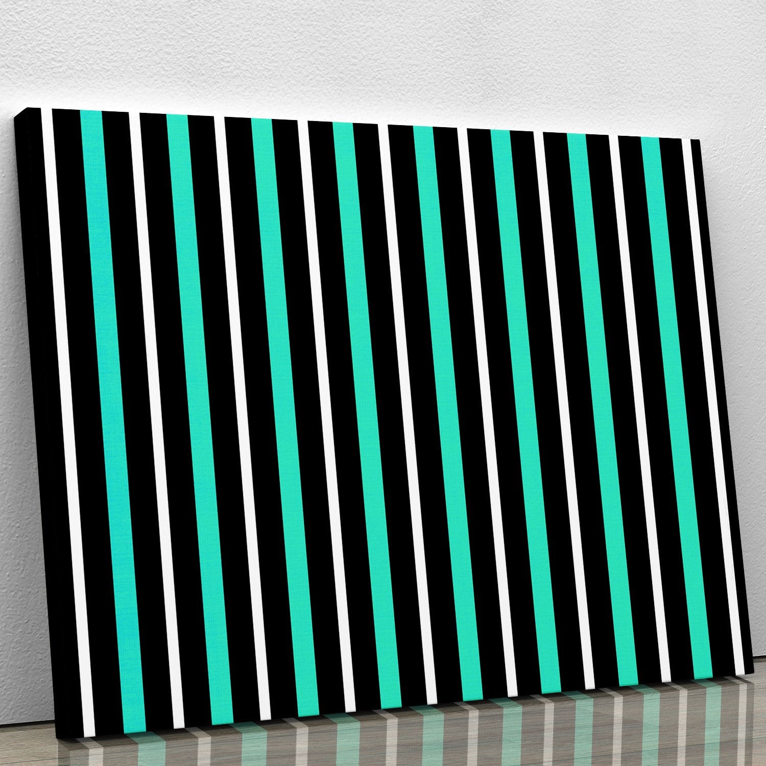 Funky Stripes FS1 Canvas Print or Poster