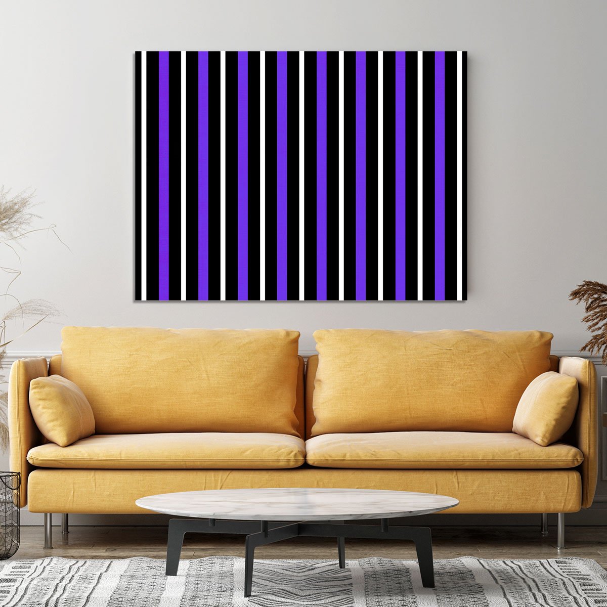 Funky Stripes FS3 Canvas Print or Poster