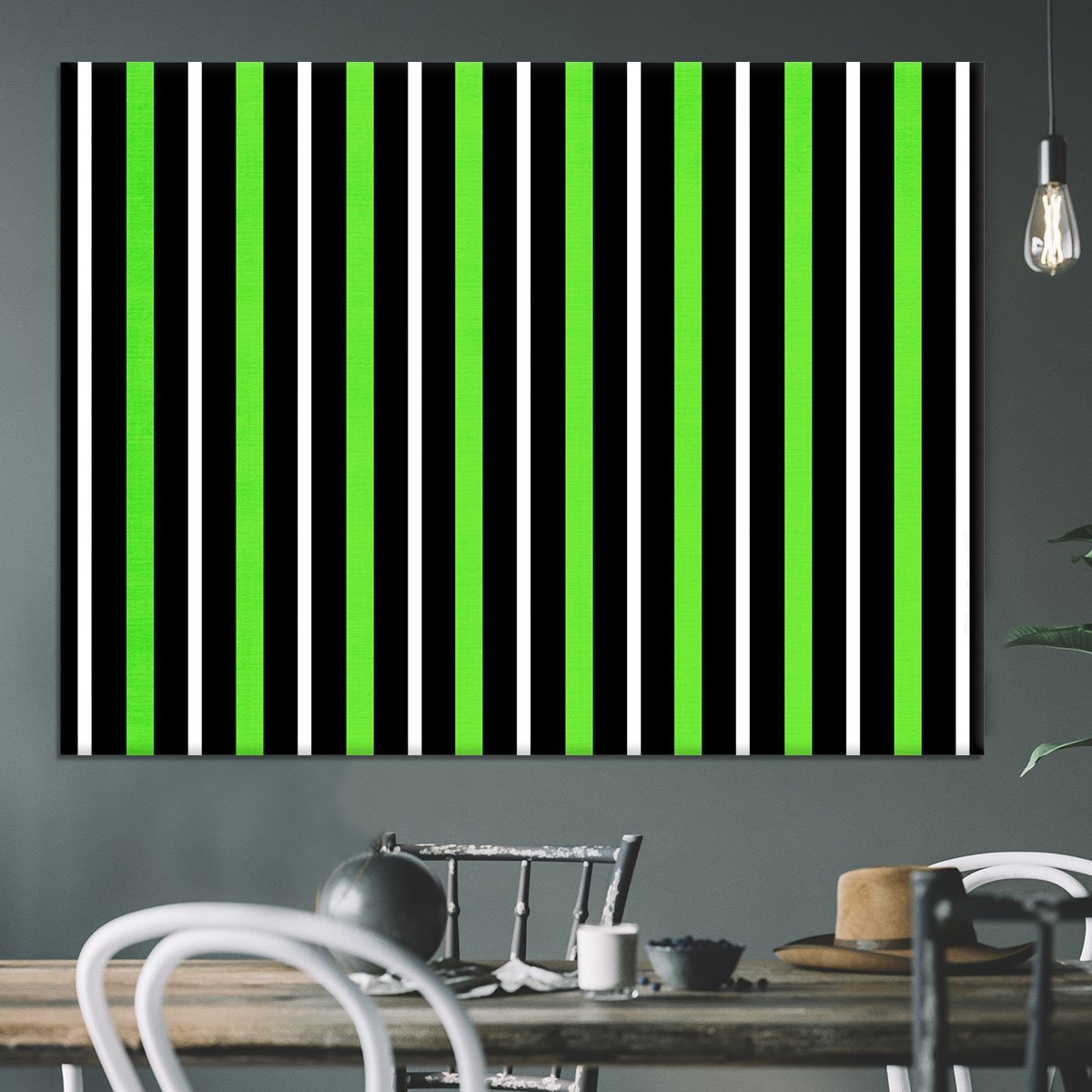 Funky Stripes FS5 Canvas Print or Poster