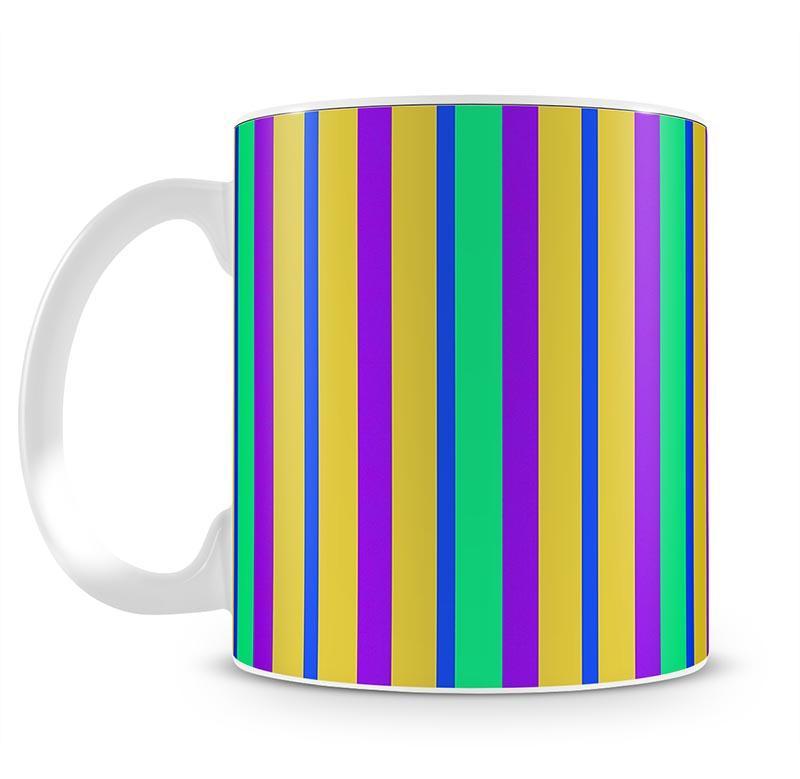 Funky Stripes Multi 2 Mug - Canvas Art Rocks - 2
