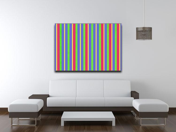 Funky Stripes Multi Canvas Print or Poster - Canvas Art Rocks - 4