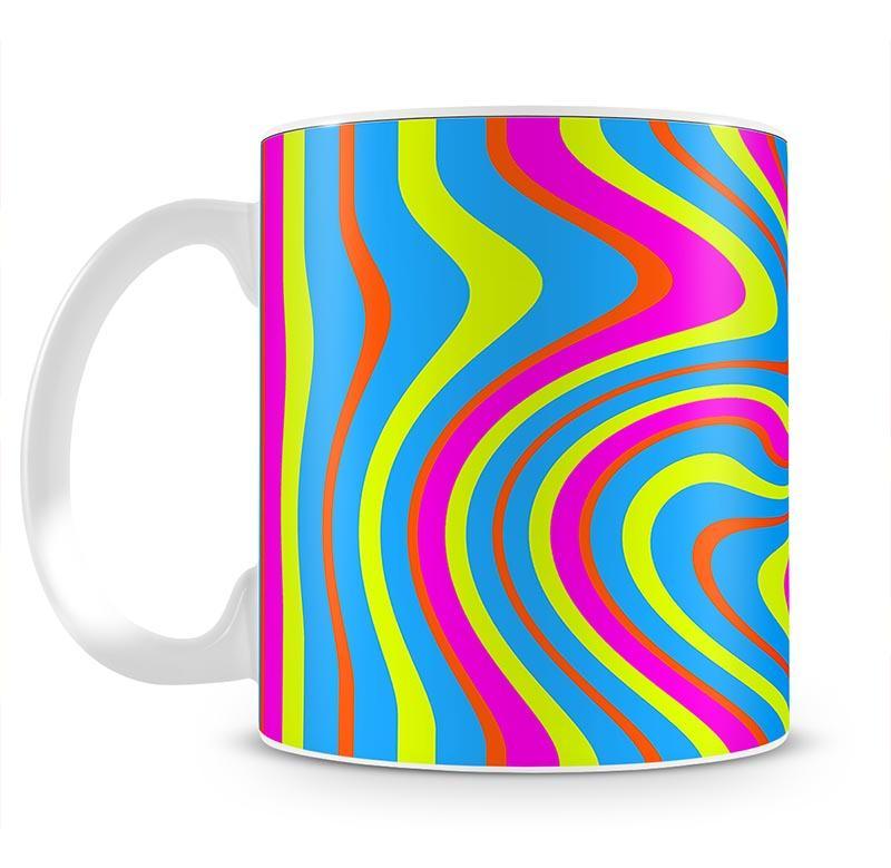 Funky Stripes Swirl 2 Mug - Canvas Art Rocks - 2