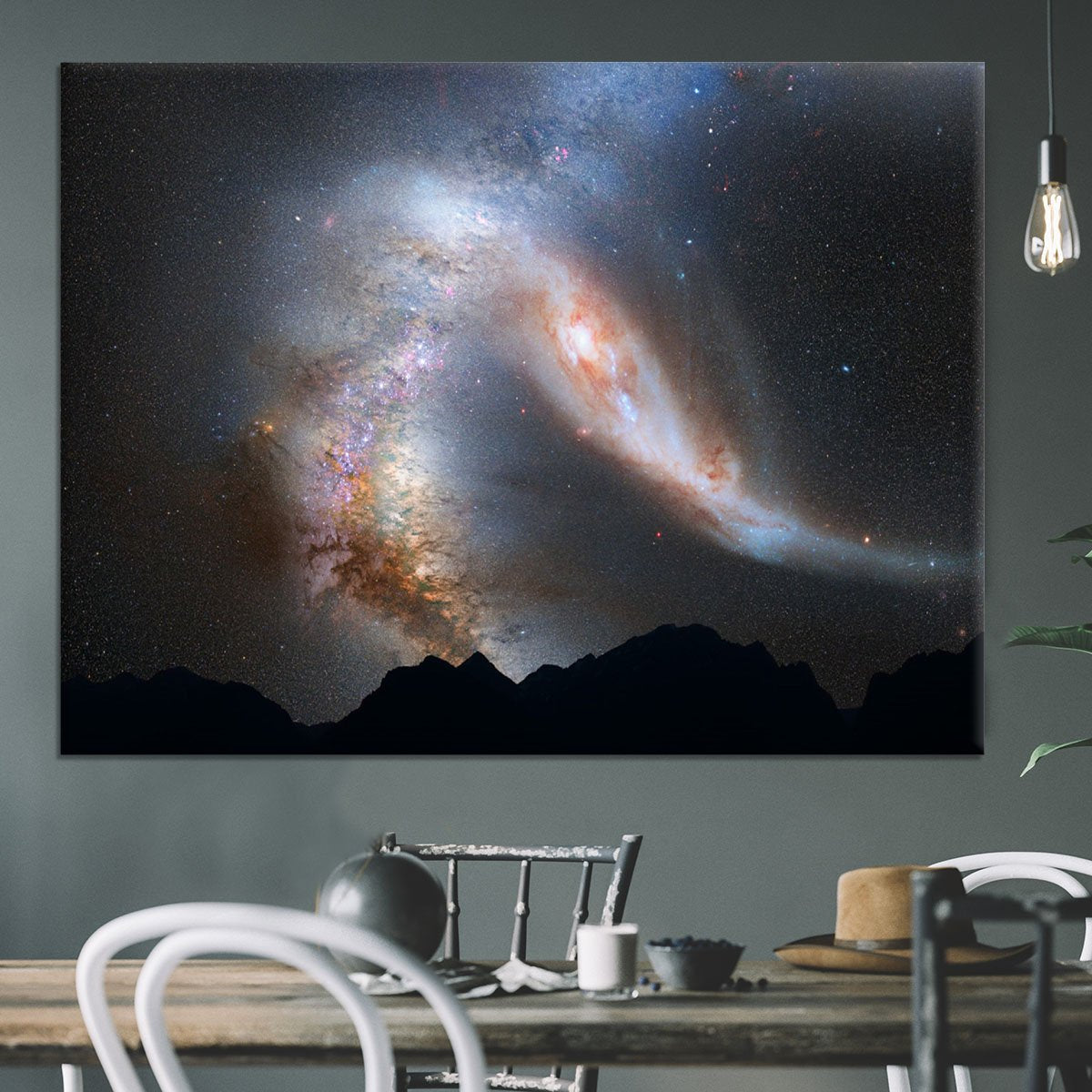 Galaxy Sky Canvas Print or Poster