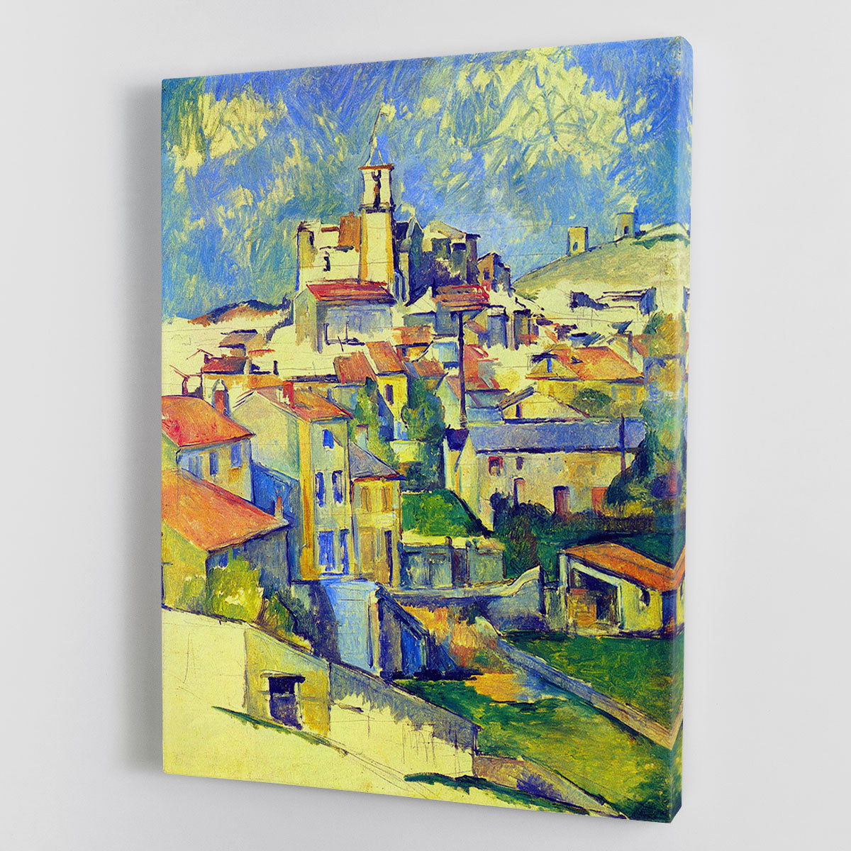 Gardanne by Cezanne Canvas Print or Poster - Canvas Art Rocks - 1