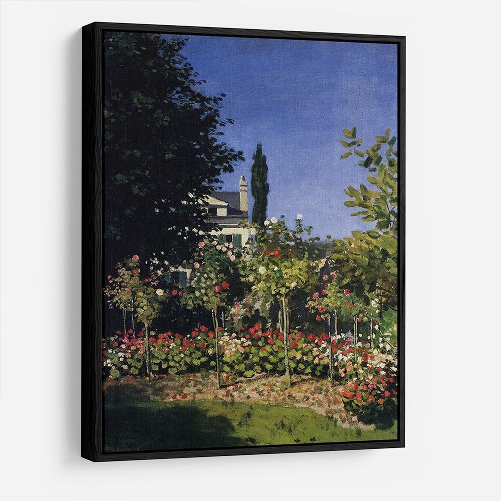 Garden In Flower At Sainte Adresse by Monet HD Metal Print