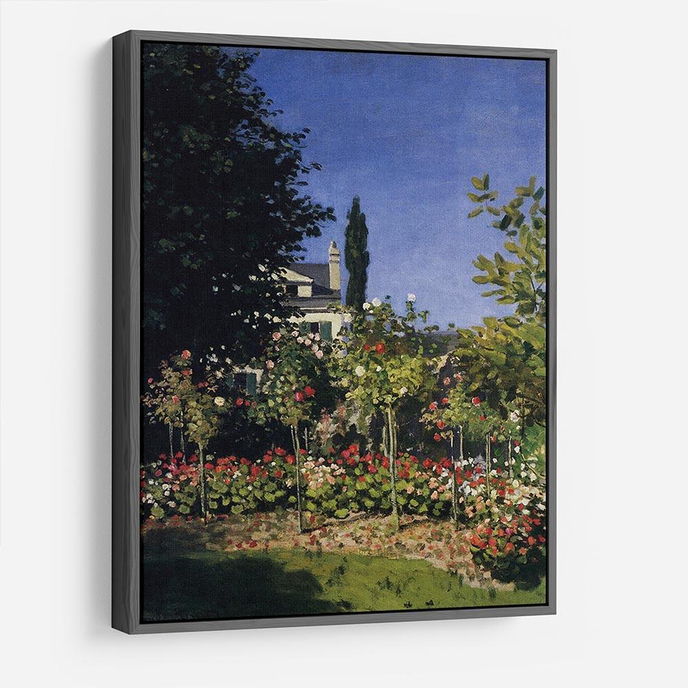 Garden In Flower At Sainte Adresse by Monet HD Metal Print
