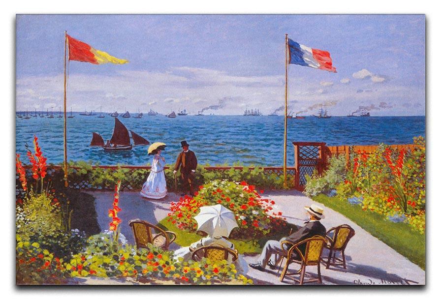 Garden at Sainte Adresse 2 by Monet Canvas Print & Poster  - Canvas Art Rocks - 1
