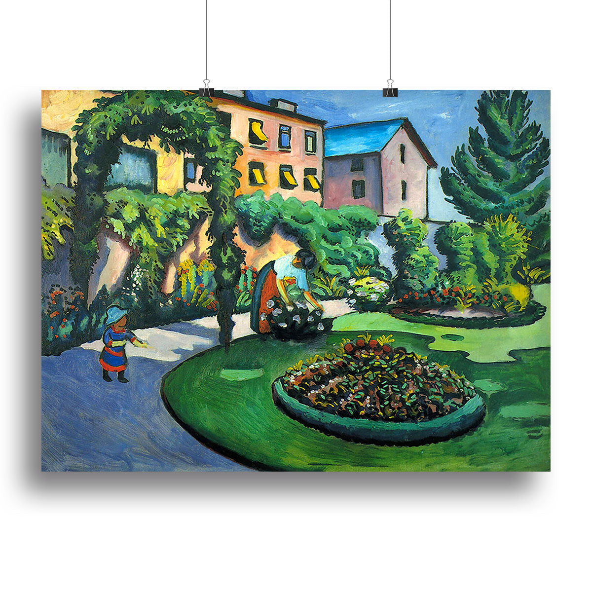 Garden image by Macke Canvas Print or Poster - Canvas Art Rocks - 2