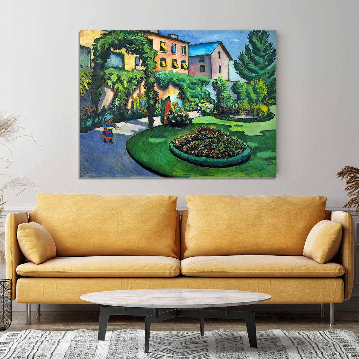 Garden image by Macke Canvas Print or Poster - Canvas Art Rocks - 4