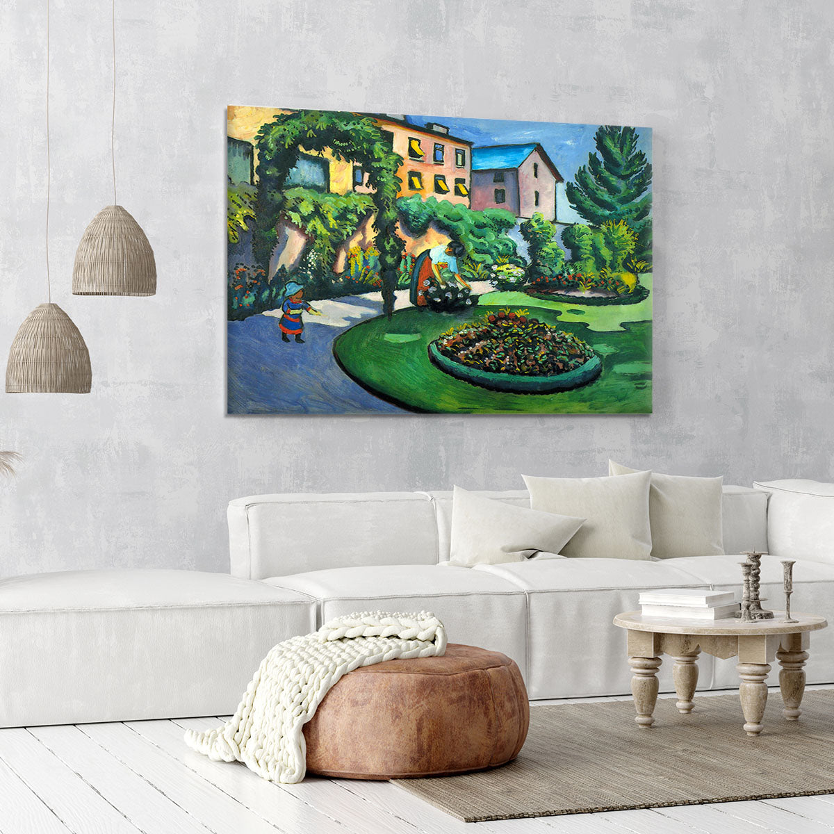 Garden image by Macke Canvas Print or Poster - Canvas Art Rocks - 6