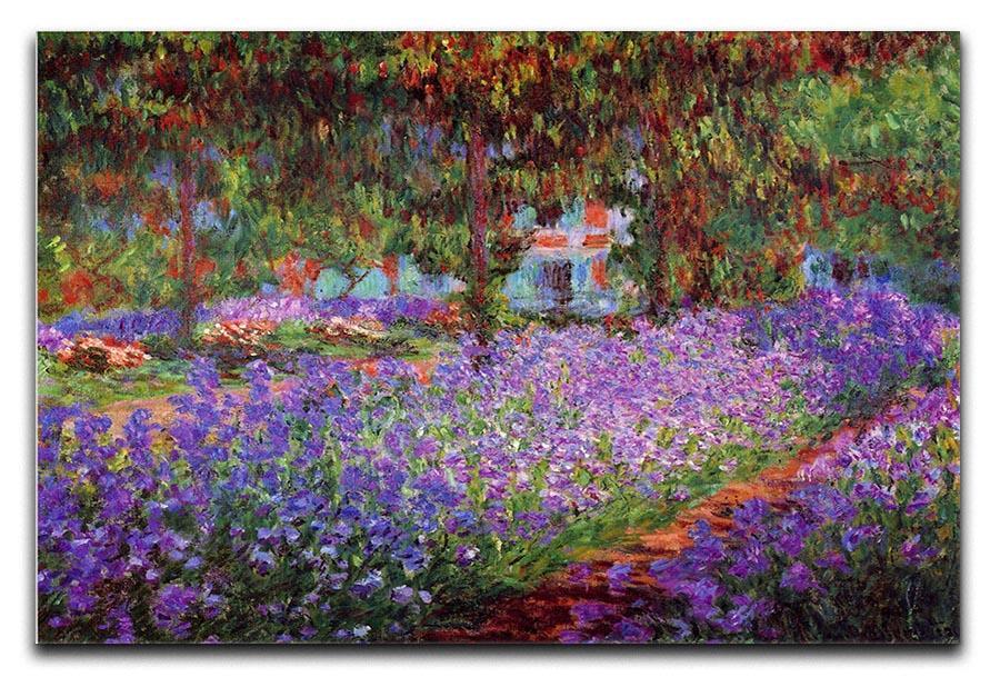 Garden in Giverny by Monet Canvas Print & Poster  - Canvas Art Rocks - 1