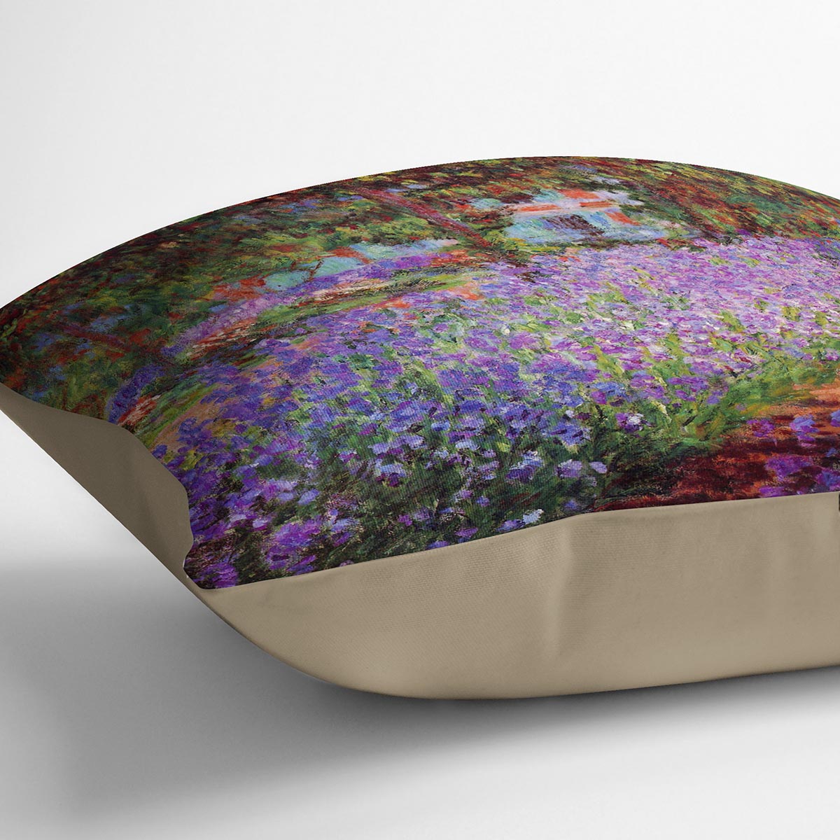 Garden in Giverny by Monet Cushion
