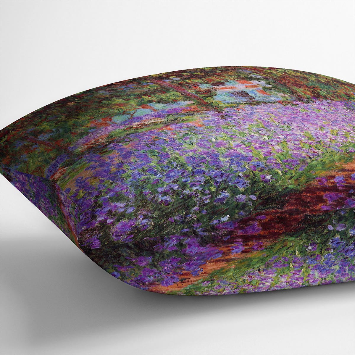 Garden in Giverny by Monet Cushion