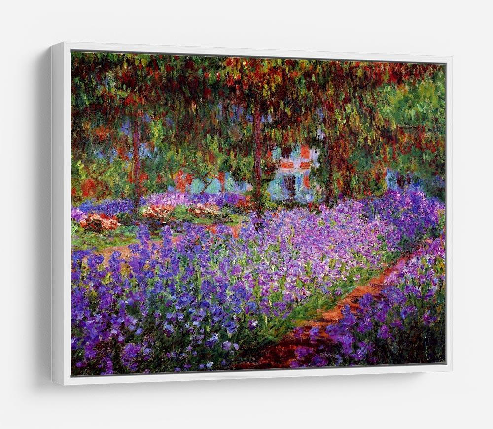 Garden in Giverny by Monet HD Metal Print