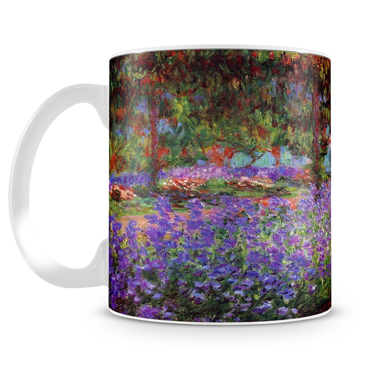 Garden in Giverny by Monet Mug - Canvas Art Rocks - 4