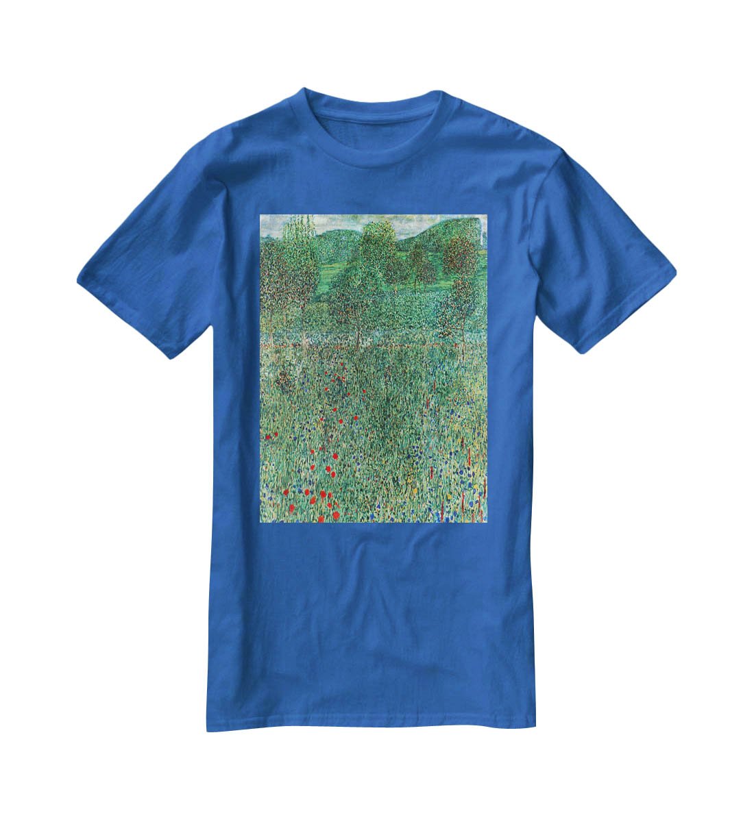 Garden landscape by Klimt T-Shirt - Canvas Art Rocks - 2