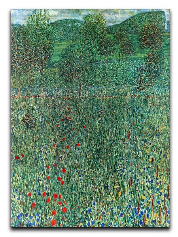 Garden landscape by Klimt Canvas Print or Poster  - Canvas Art Rocks - 1
