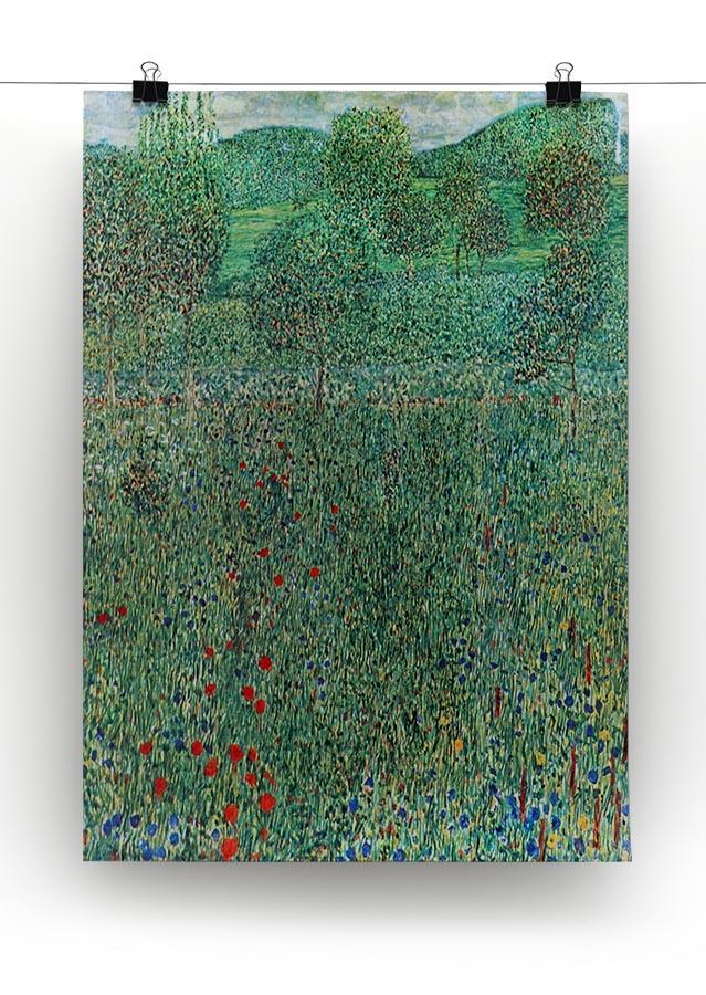 Garden landscape by Klimt Canvas Print or Poster - Canvas Art Rocks - 2