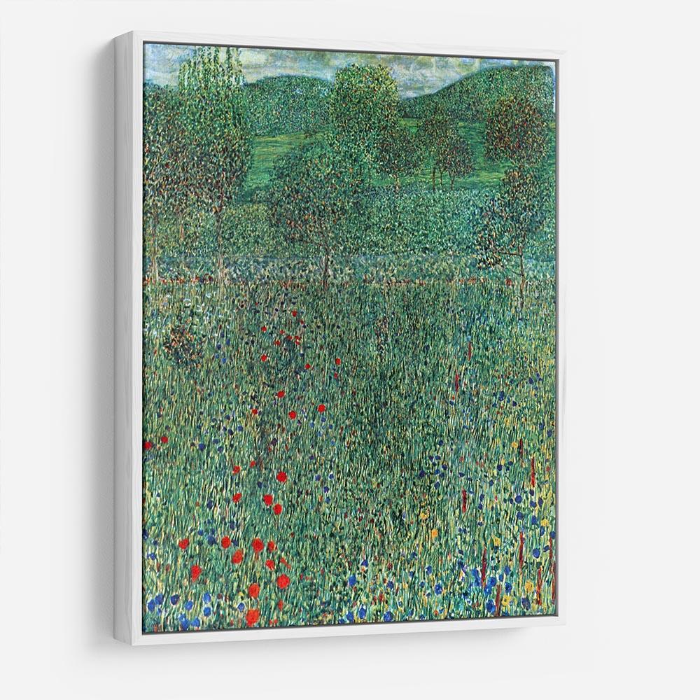 Garden landscape by Klimt HD Metal Print