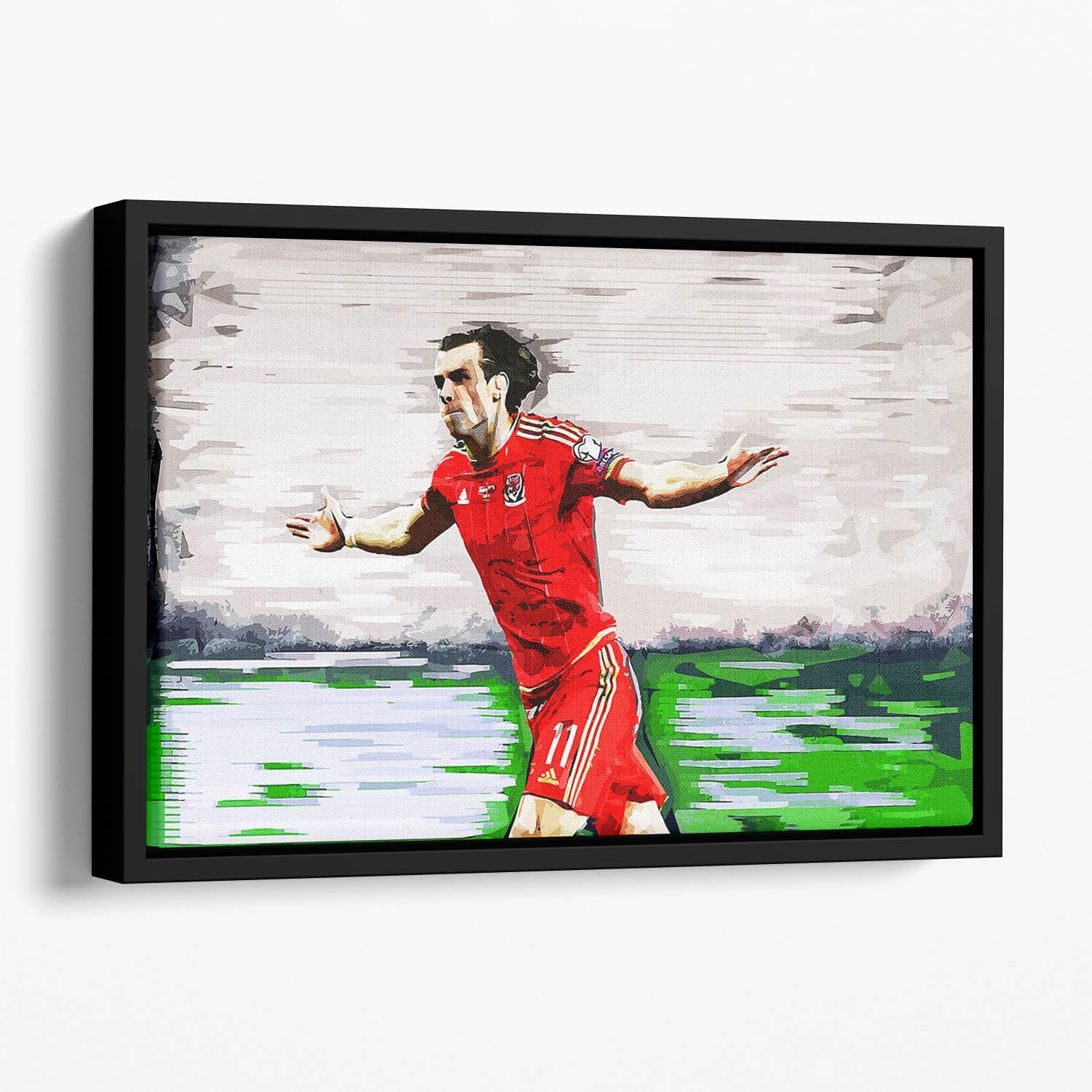 Gareth Bale Floating Framed Canvas