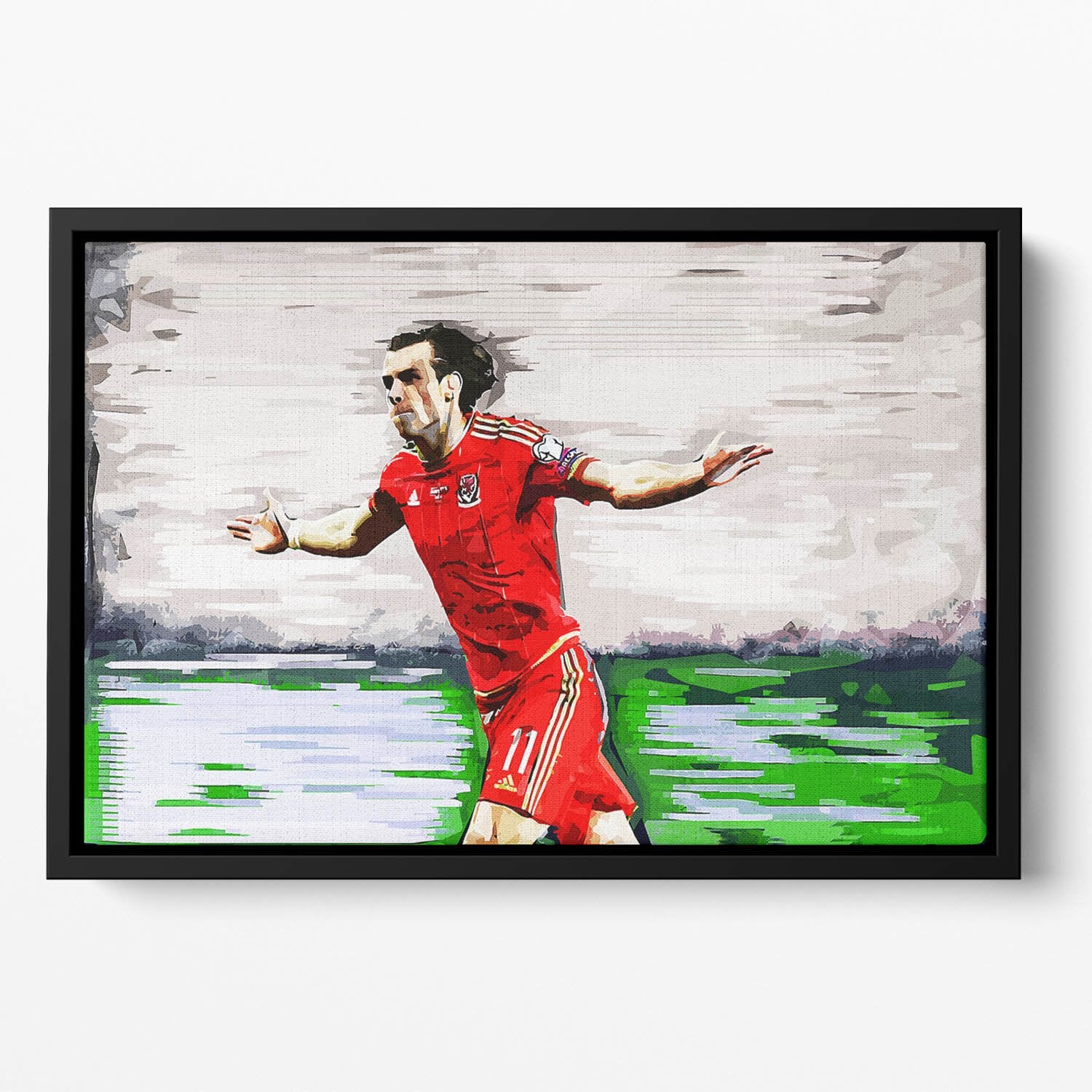 Gareth Bale Floating Framed Canvas
