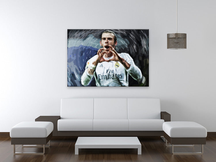 Gareth Bale Real Madrid Print - Canvas Art Rocks - 3