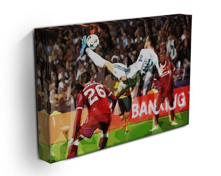 Gareth Bale Overhead Kick Canvas Print or Poster - Canvas Art Rocks - 3
