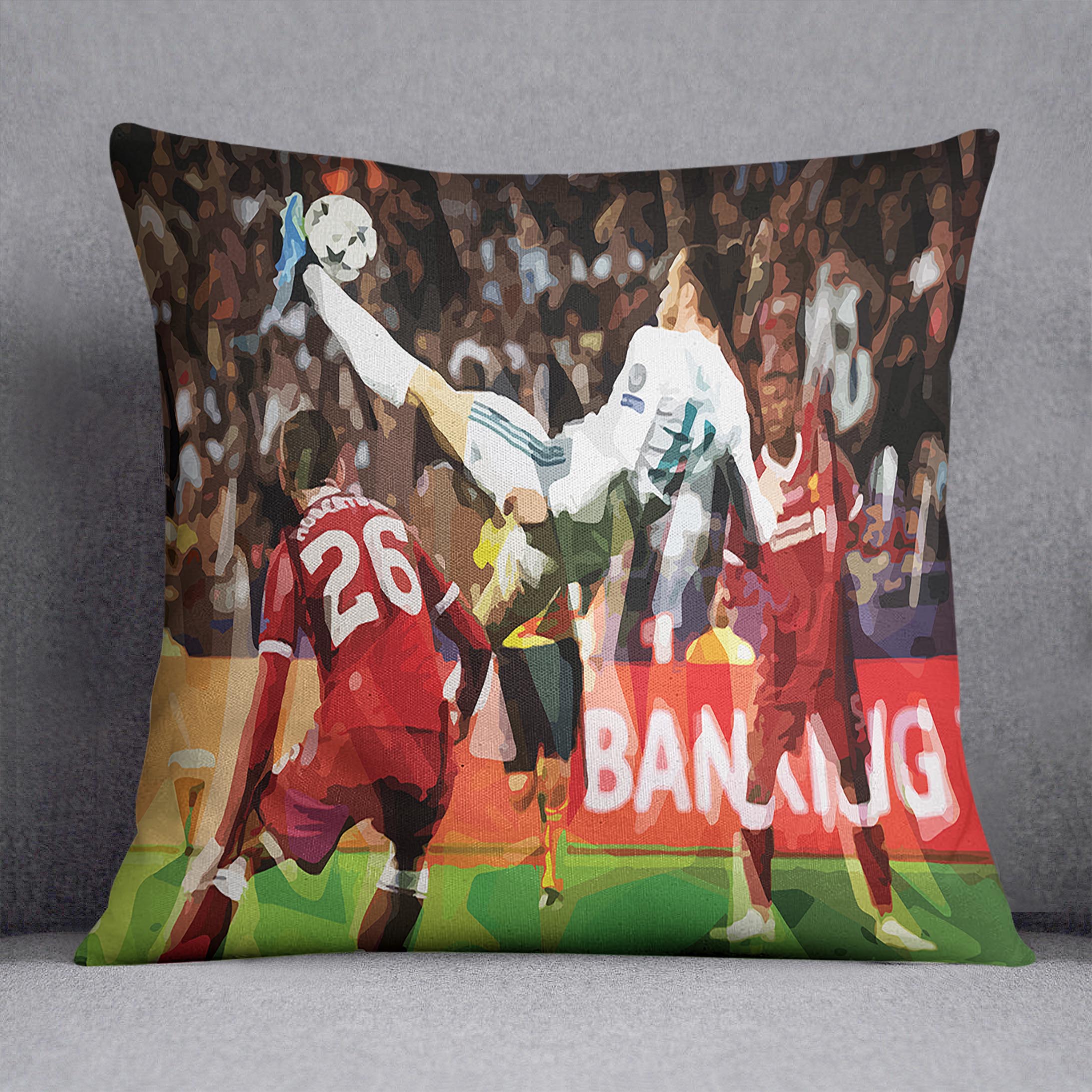 Gareth Bale Overhead Kick Cushion