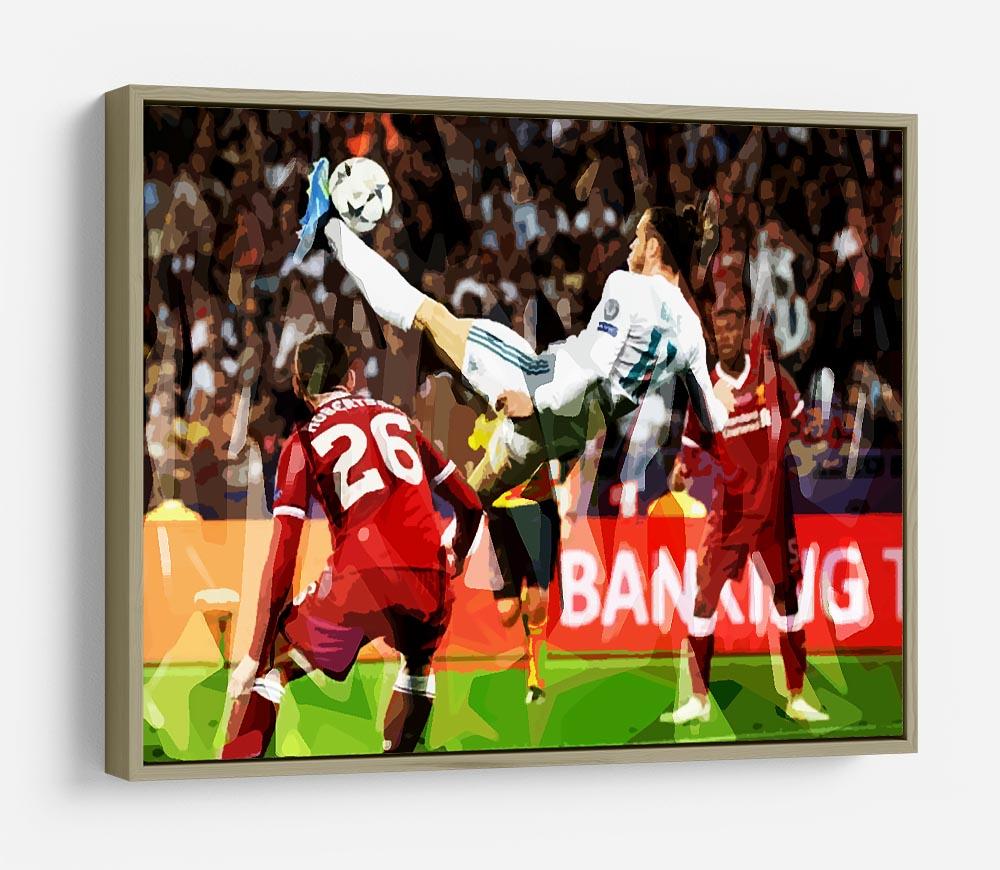 Gareth Bale Overhead Kick HD Metal Print