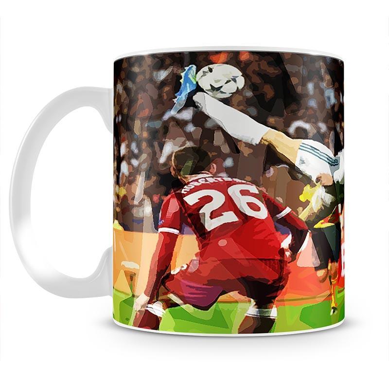 Gareth Bale Overhead Kick Mug - Canvas Art Rocks - 2
