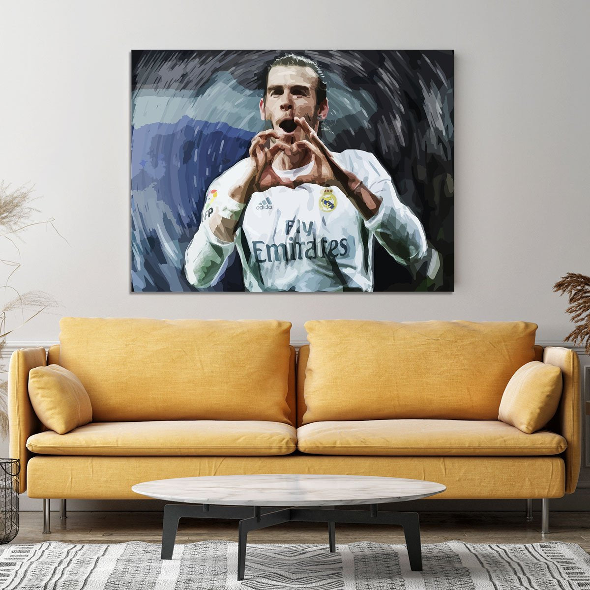 Gareth Bale Real Madrid Canvas Print or Poster