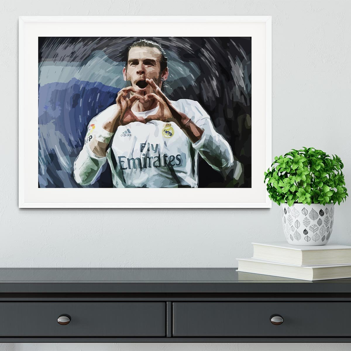 Gareth Bale Real Madrid Framed Print - Canvas Art Rocks - 5