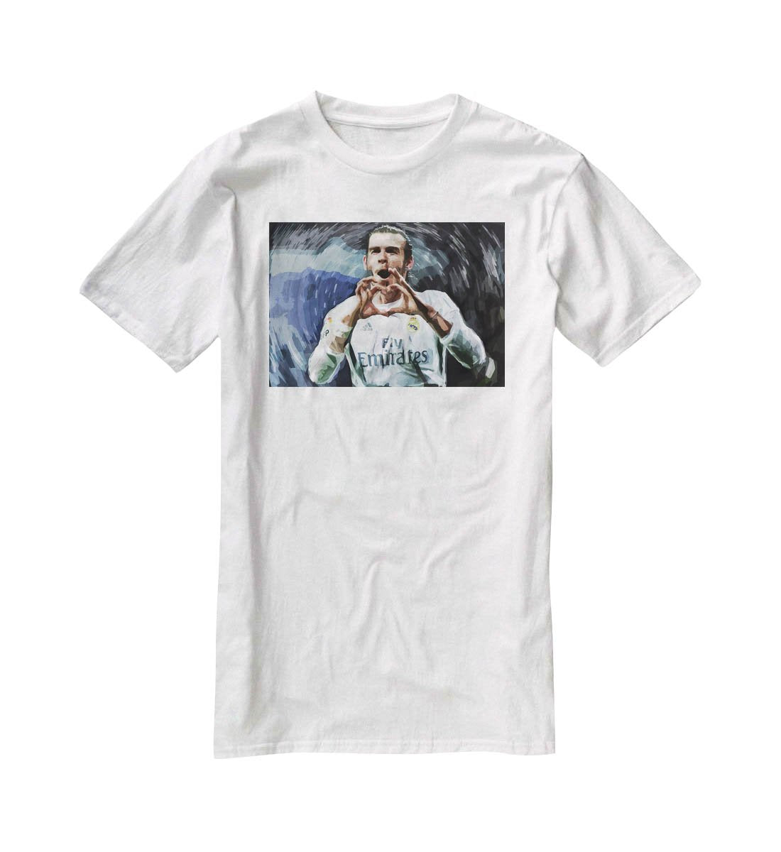 Gareth Bale Real Madrid T-Shirt - Canvas Art Rocks - 5